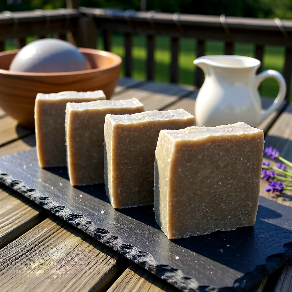 The Salty Goat: Traditional Salt & Tallow Soap