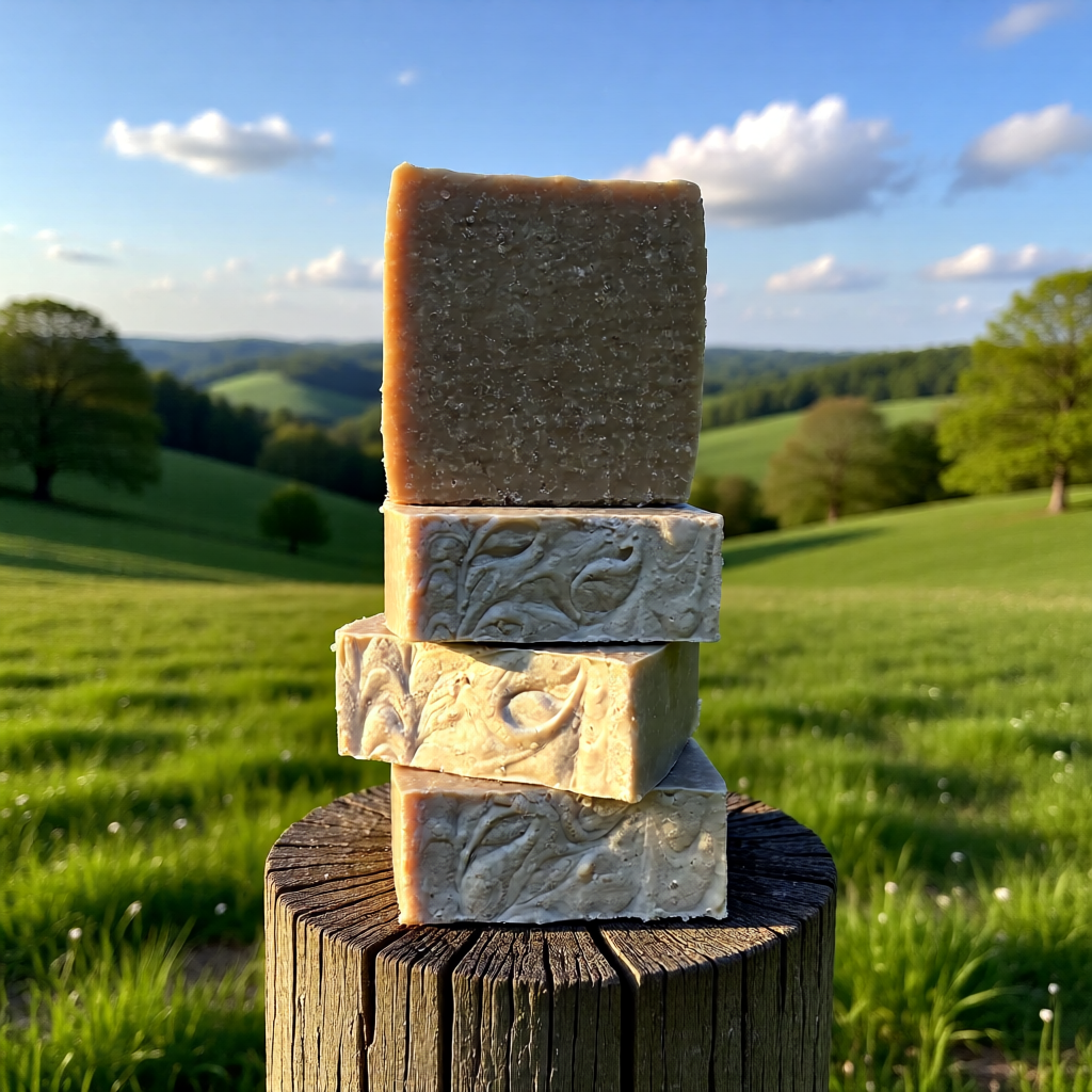 The Salty Goat: Traditional Salt & Tallow Soap