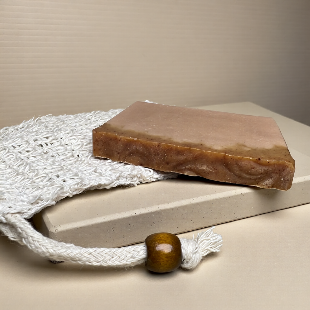 Sedona Earth Artisan Soap Bar  (Travel & Guest Size) — Rose Geranium, Lavender & Cedarwood