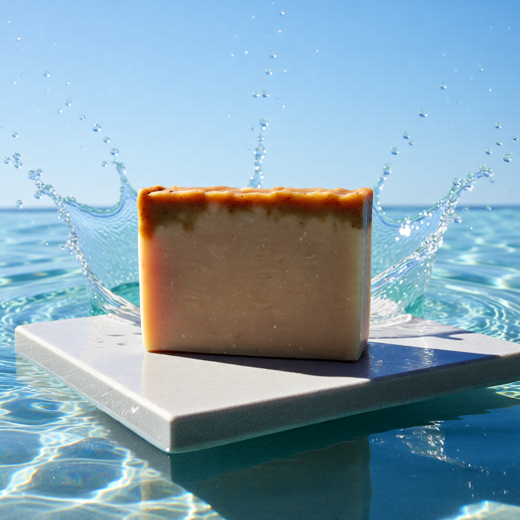 Sedona Earth Artisan Soap Bar  (Travel & Guest Size) — Rose Geranium, Lavender & Cedarwood