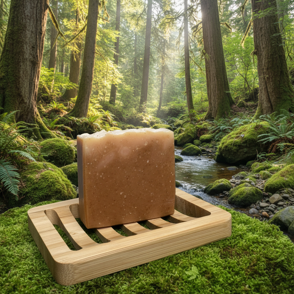 Golden Hour Glow | Lemongrass & Cedarwood Soap (Travel & Guest Size)