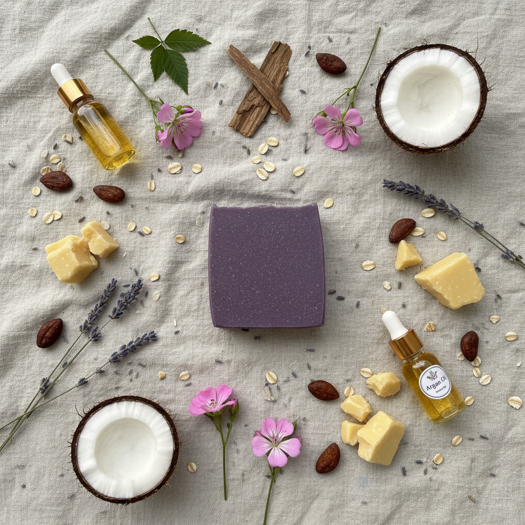 Imperial Purple | Tallow & Botanical Bar Soap (Travel & Guest Size)