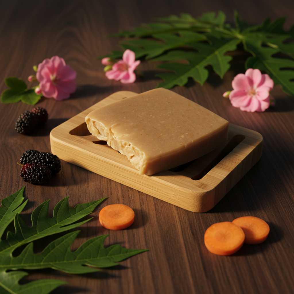 Orchard Bounty Natural True Soap (Travel & Guest Size) Rose Geranium with Goat Milk